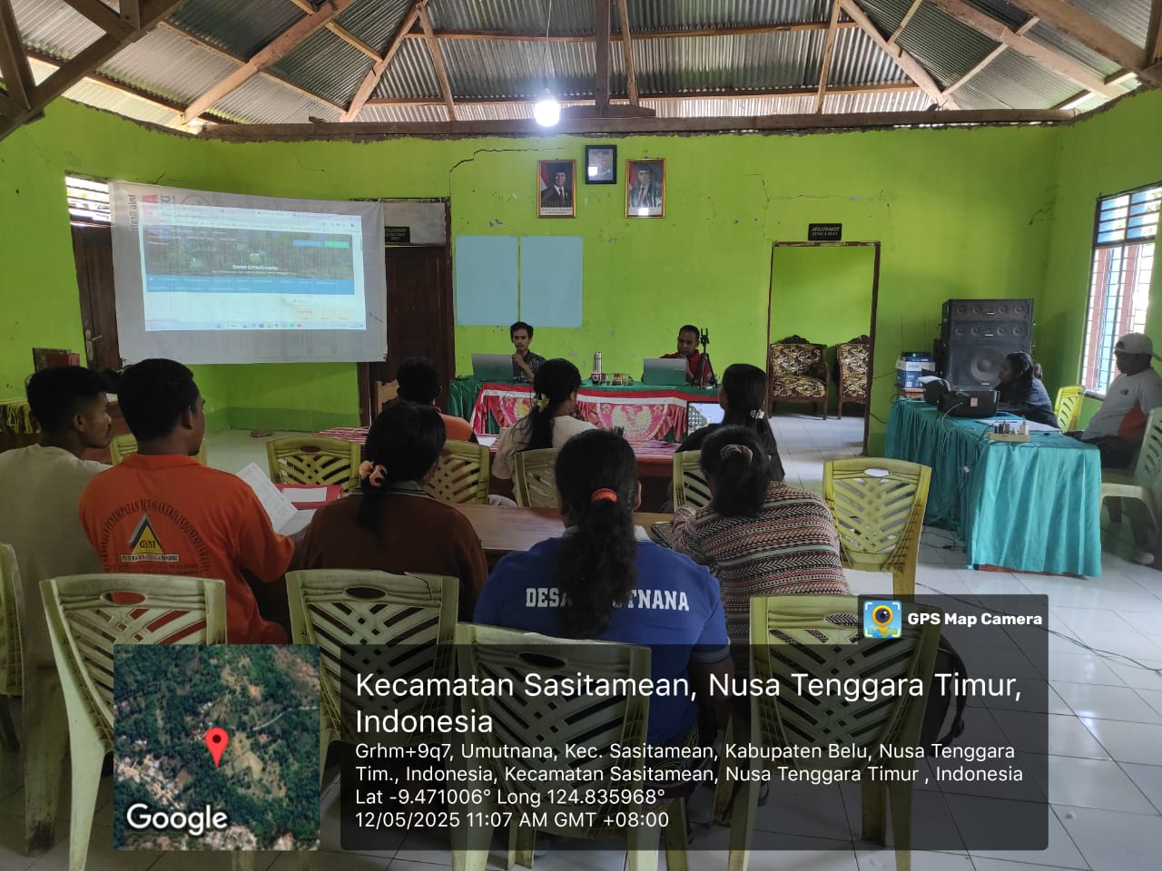 Pelatihan Sistem Informasi Desa Umutnana